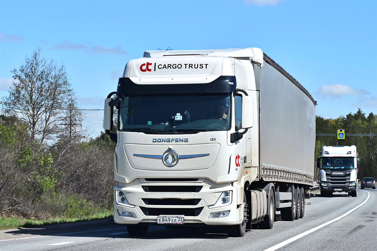 Владимирская область, № Е 849 ХА 33 — Dongfeng GX DFH4180