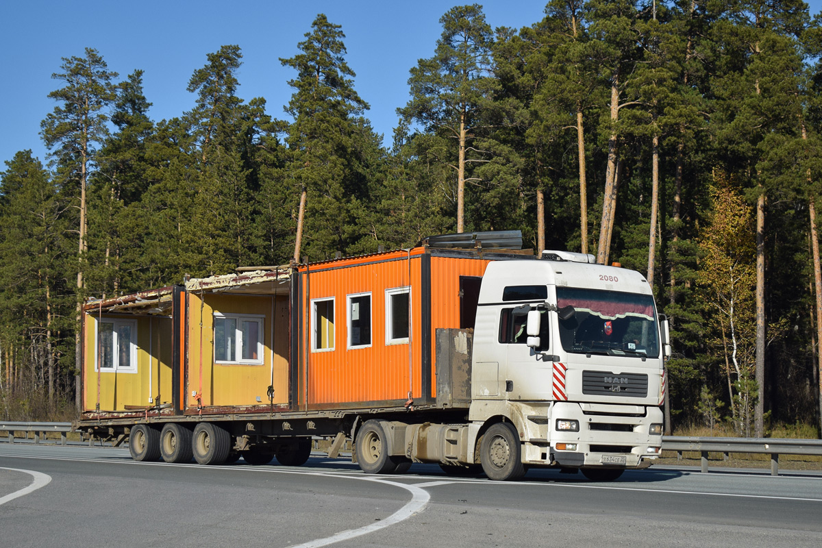 Алтайский край, № Х 634 СЕ 22 — MAN TGA 18.400