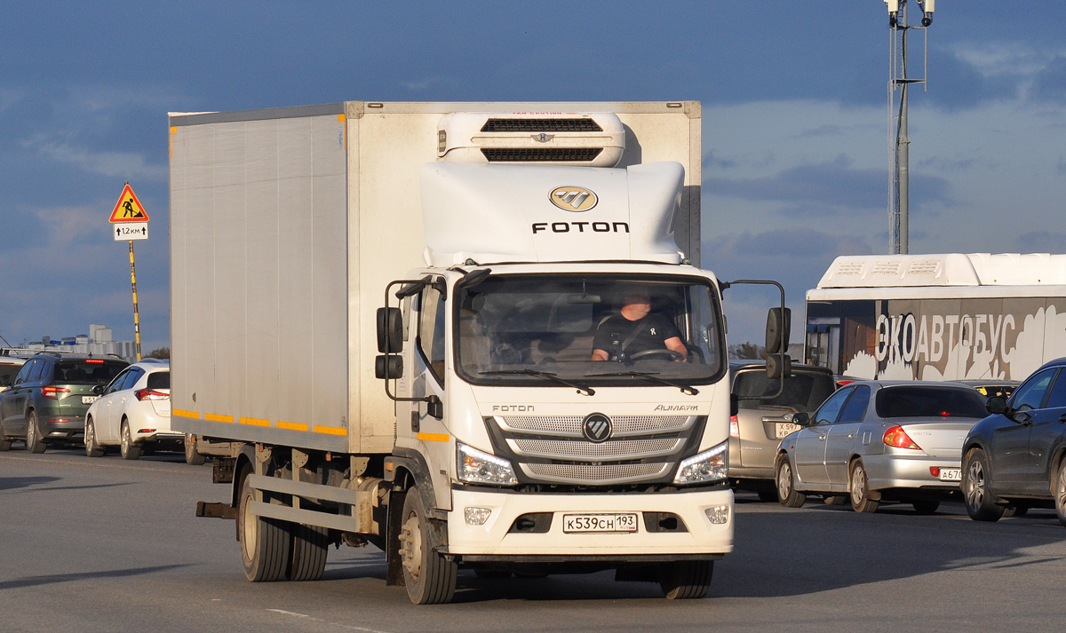Краснодарский край, № К 539 СН 193 — Foton Aumark S (общая модель)