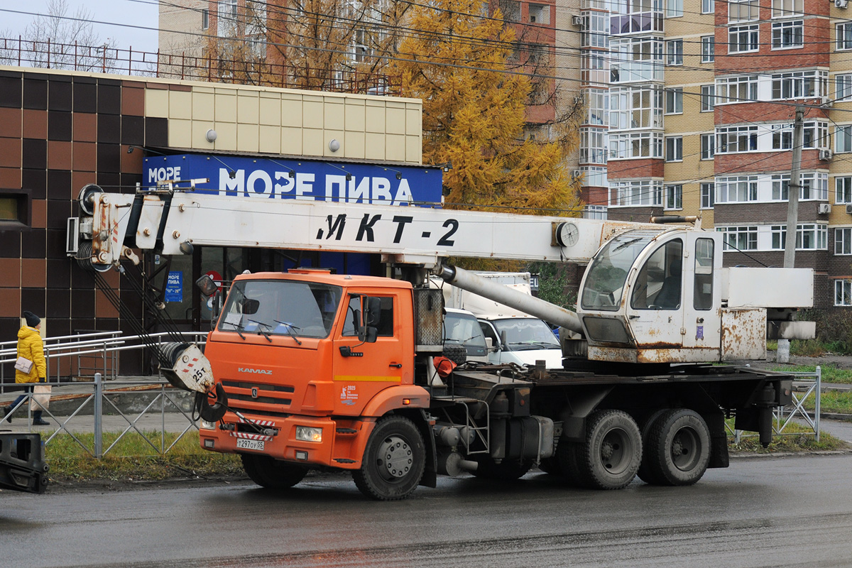 Омская область, № Т 297 ОУ 55 — КамАЗ-65115-46