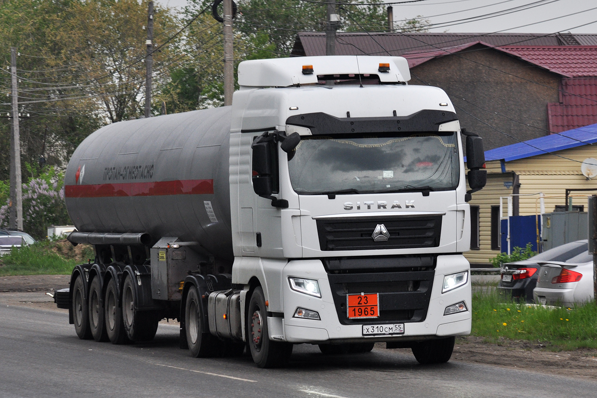 Омская область, № Х 310 СМ 55 — Sitrak C7H ZZ4186