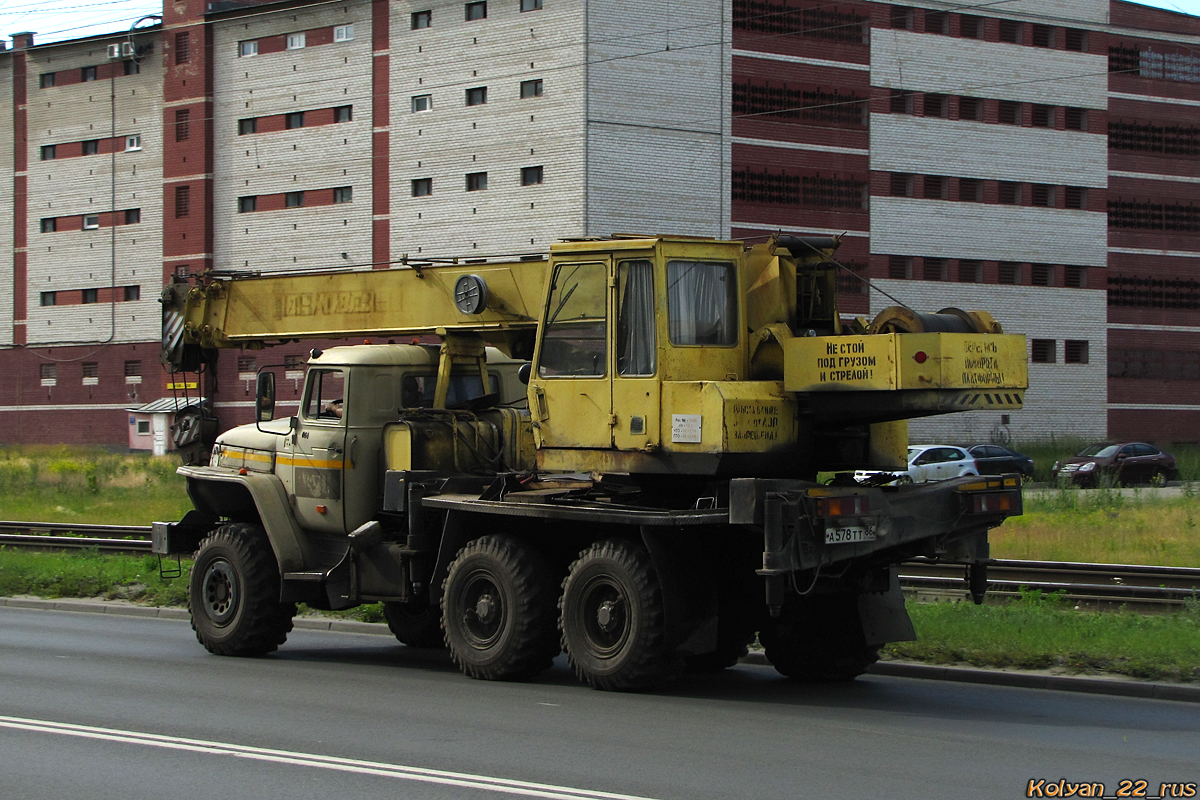 Алтайский край, № А 578 ТТ 86 — Урал-5557-40