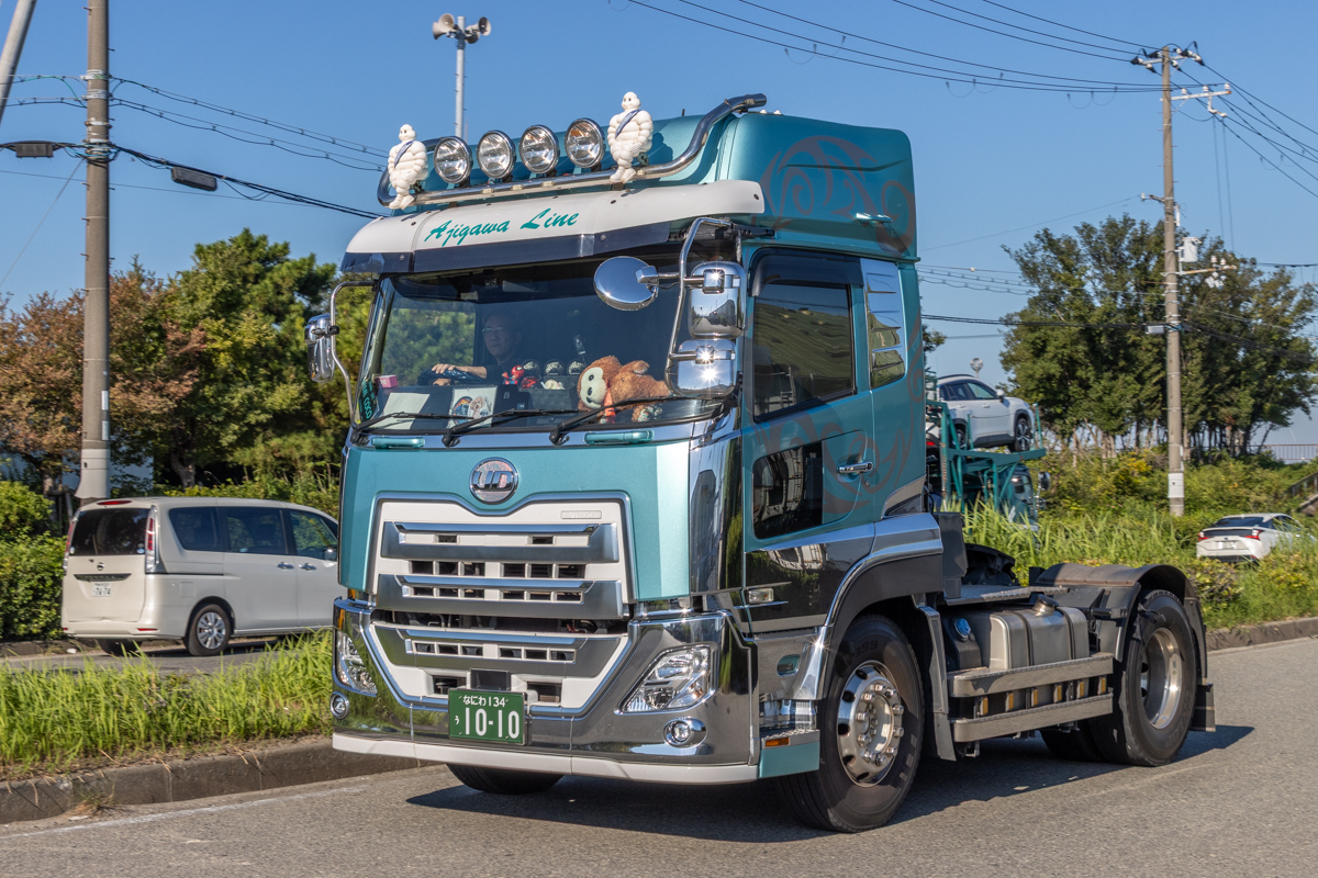 Япония, № なにわ 134 う 1010 — UD Trucks Quon