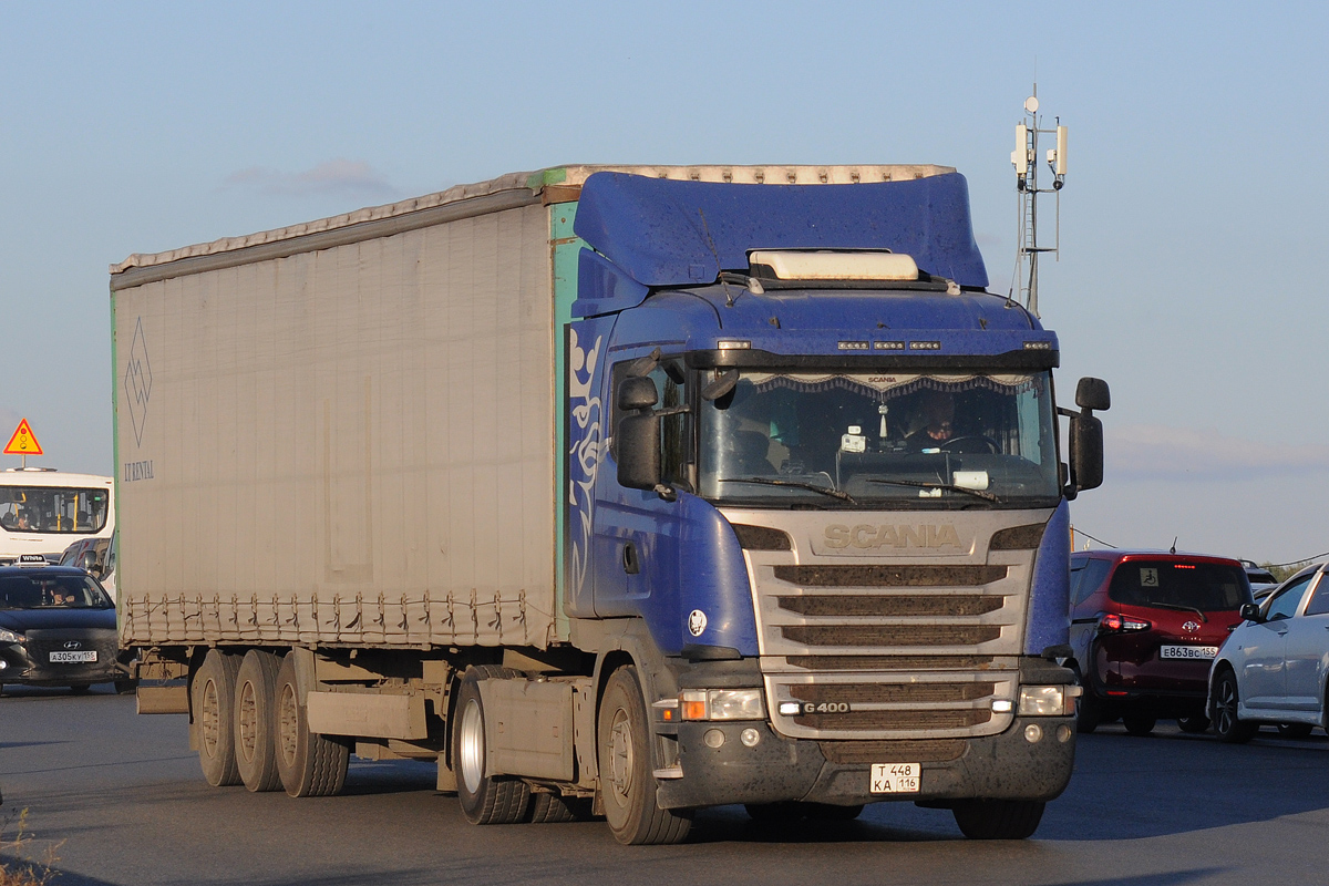 Татарстан, № Т 448 КА 116 — Scania ('2013) G400