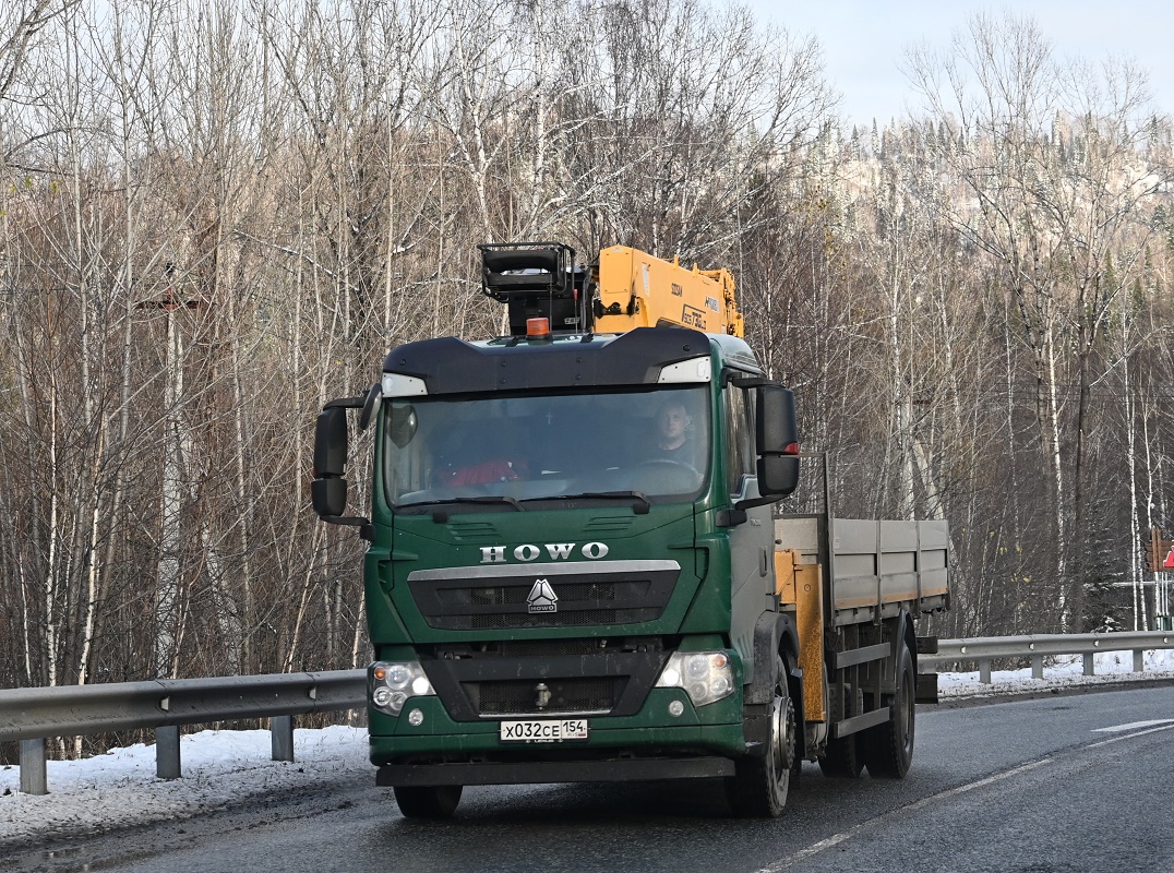 Кемеровская область, № Х 032 СЕ 154 — Howo T5G