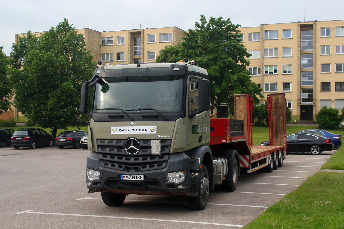 Литва, № MZH 136 — Mercedes-Benz Arocs (общ.м)