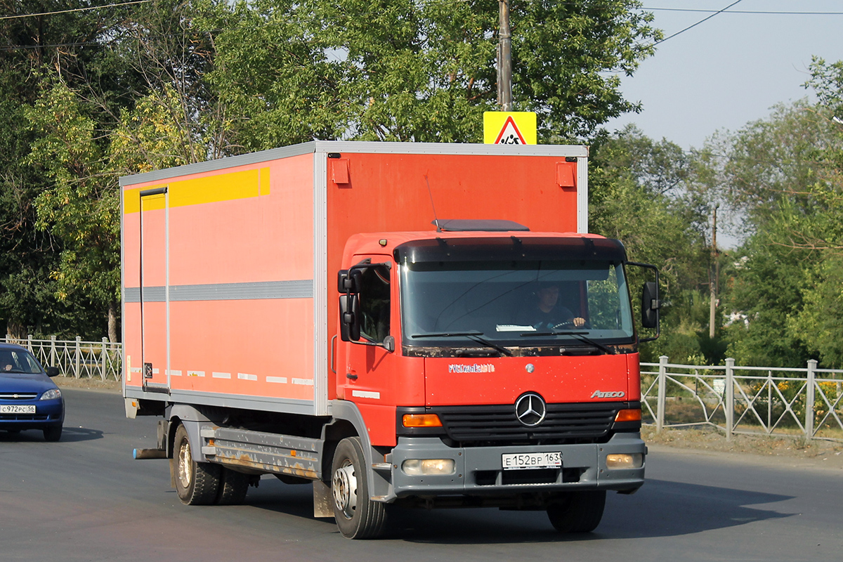 Самарская область, № Е 152 ВР 163 — Mercedes-Benz Atego (общ.м)