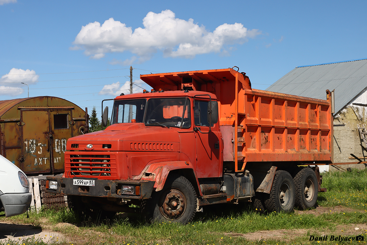 Ненецкий автономный округ, № А 599 АР 83 — КрАЗ-65055