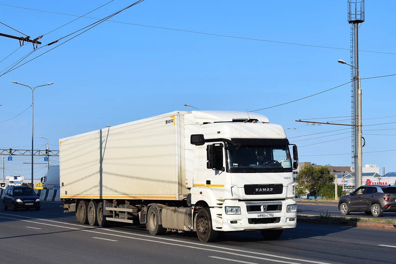 Волгоградская область, № М 990 УС 134 — КамАЗ-5490-S5(87)