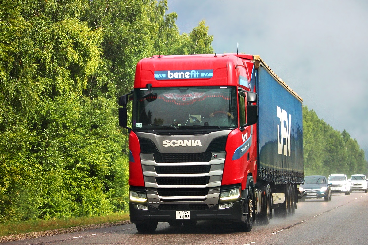 Санкт-Петербург, № Х 559 ЕМ 198 — Scania ('2016) S500