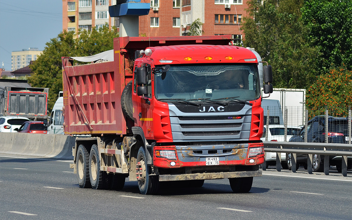 Тюменская область, № М 493 ЕХ 72 — JAC N350