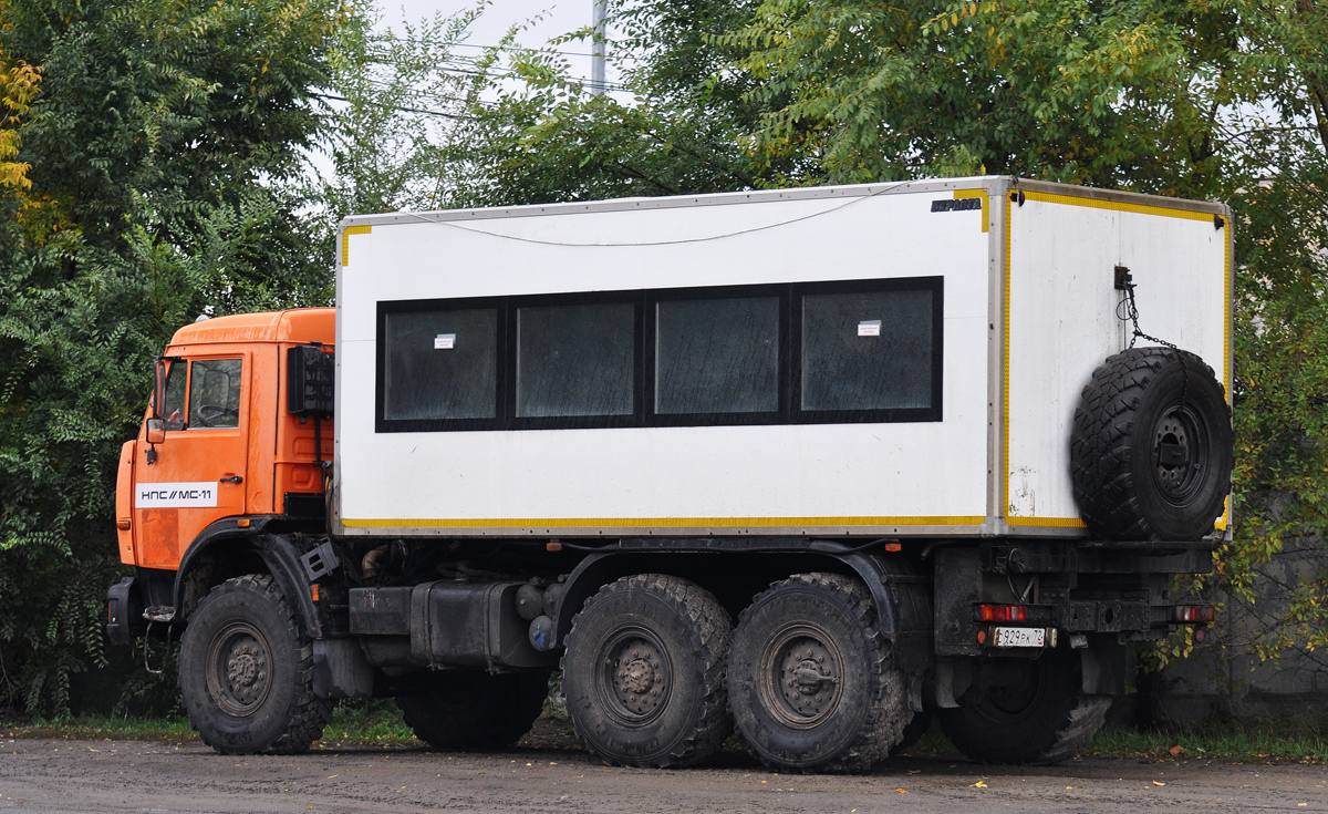 Тюменская область, № С 929 РК 72 — КамАЗ-43114 (общая модель)