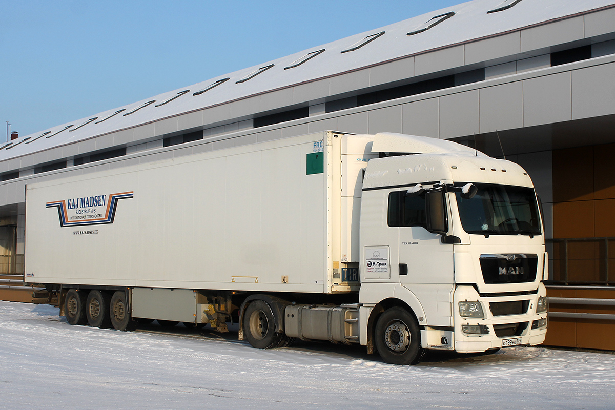 Челябинская область, № О 199 УК 174 — MAN TGX 18.400