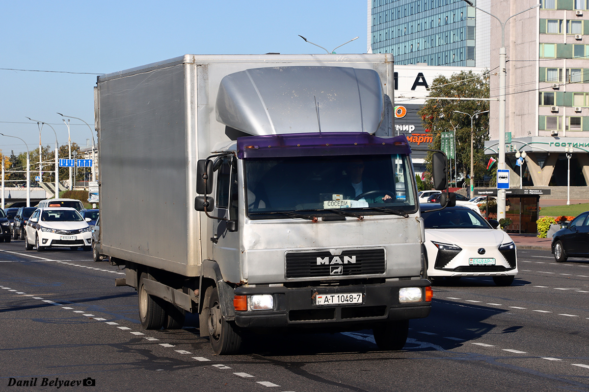 Минск, № АТ 1048-7 — MAN L2000 (общая модель)