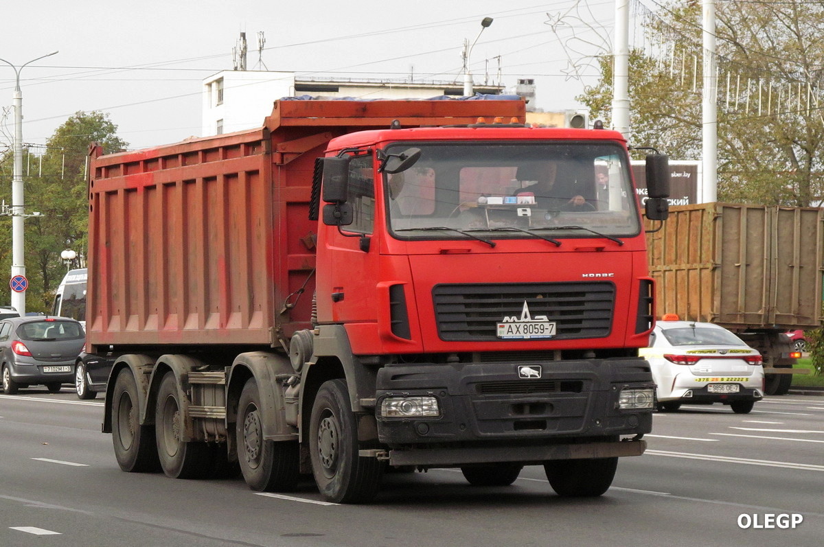 Минск, № АХ 8059-7 — МАЗ-6516 (общая модель)