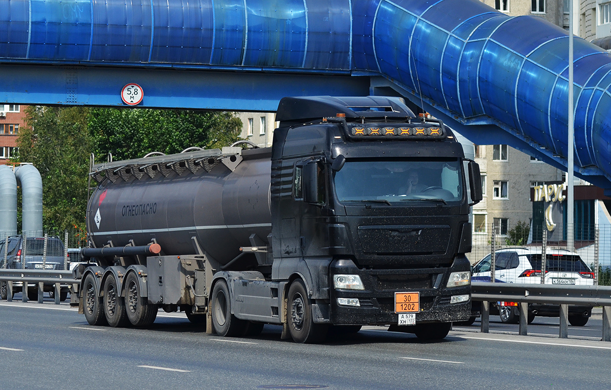 Тюменская область, № А 579 ХН 172 — MAN TGX 18.440