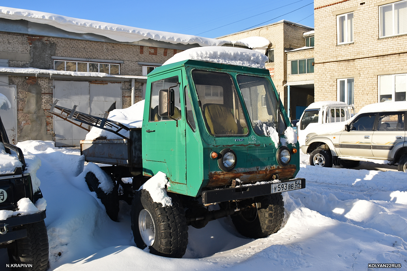 Алтайский край, № У 593 ВВ 54 — Multicar M25 (общая модель)
