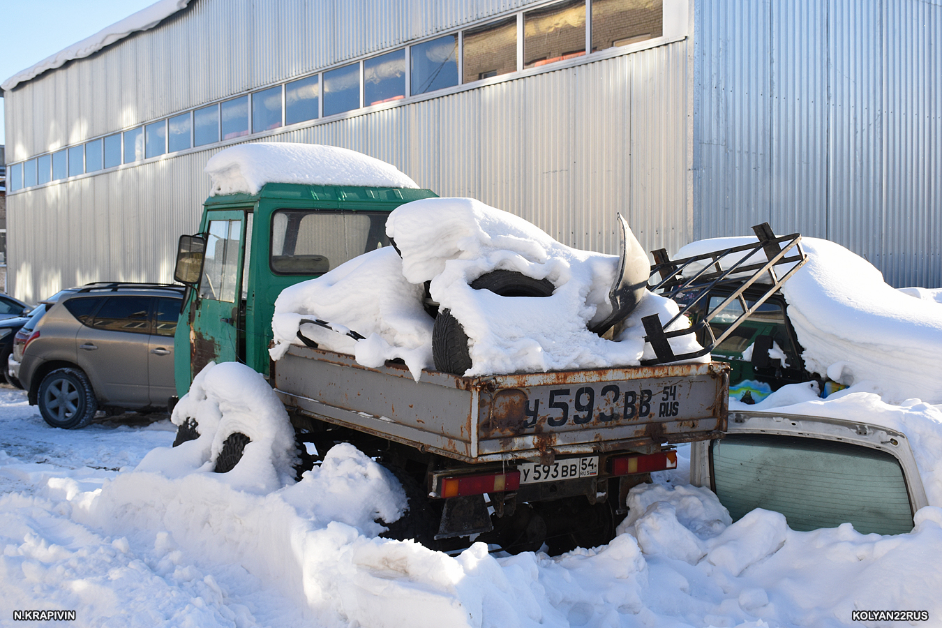 Алтайский край, № У 593 ВВ 54 — Multicar M25 (общая модель)