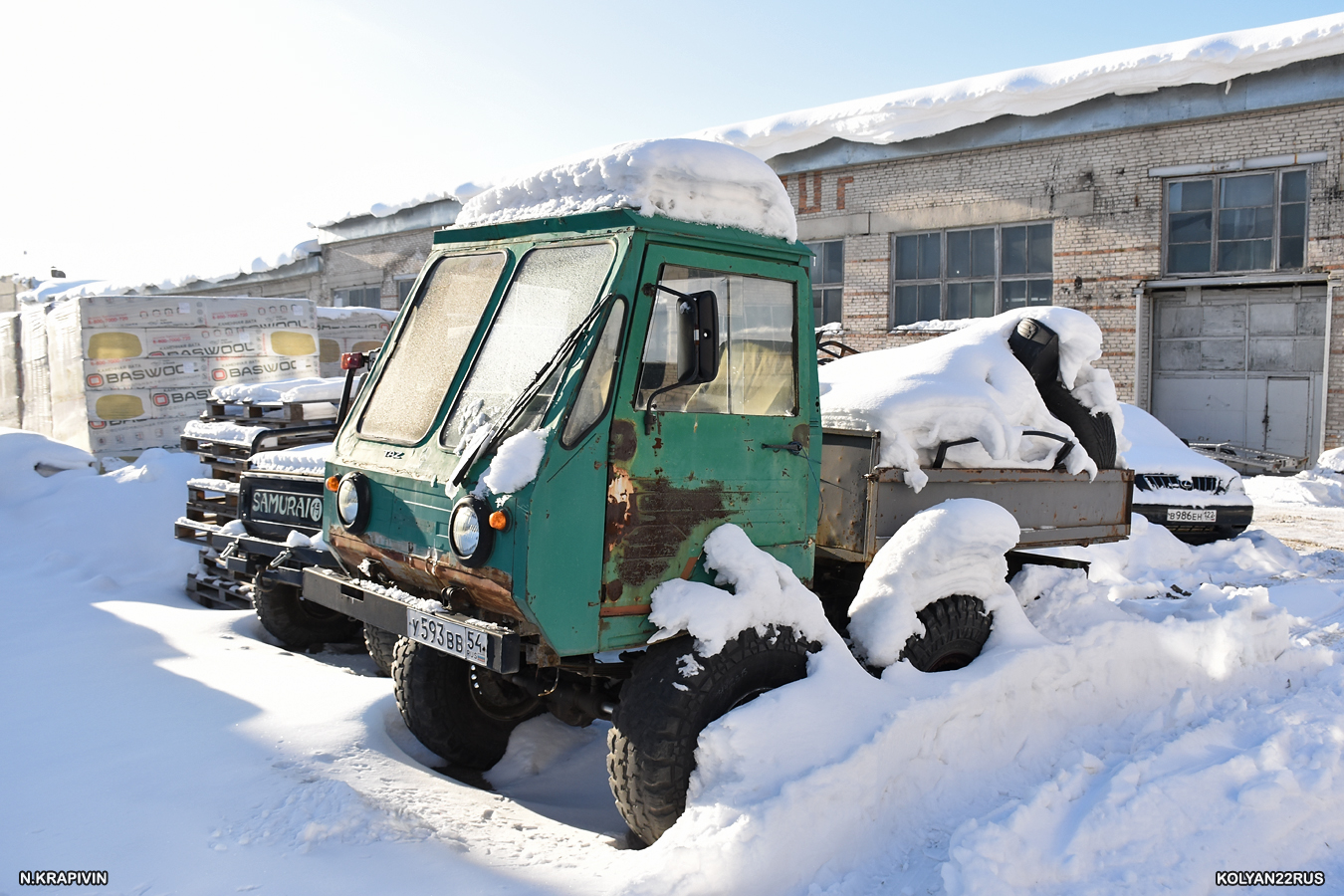Алтайский край, № У 593 ВВ 54 — Multicar M25 (общая модель)